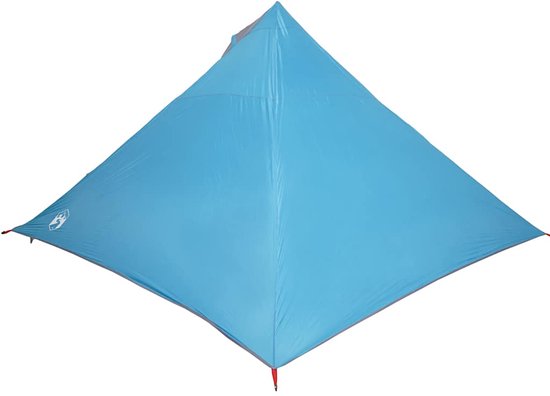 vidaXL Tipitent - 7-Persoons - Waterdicht - Blauw Kampeeruitrusting - Tipitent - Familietent - Campingtent - Waterdichte Tent van Vidaxl — afbeelding 5