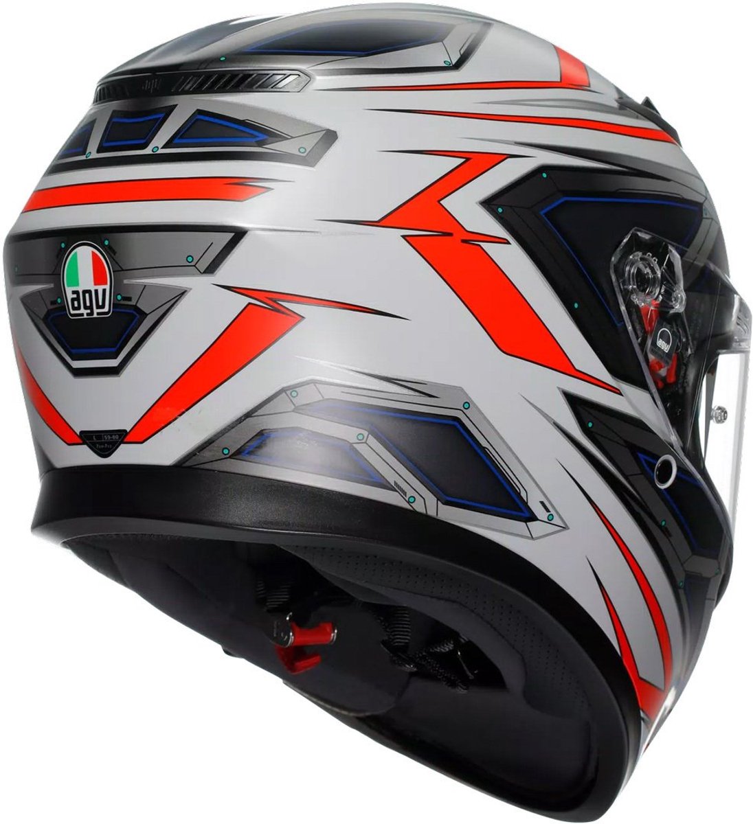 AGV K3 Space Integraalhelm - Maat XL - Helm – foto 4