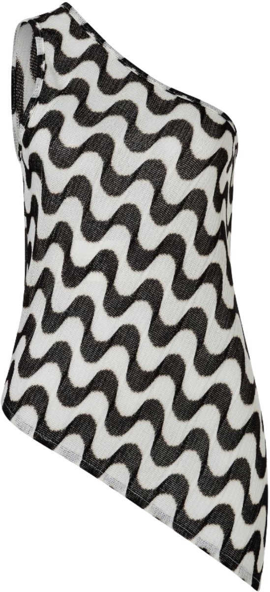 Ana Alcazar - Top Zwart Ana Alcazar Tops Zwart 081316-3683