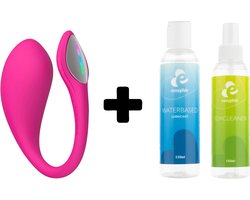 Lovense Lush 4 Vibrerend Eitje Bundel met Easyglide Glijmiddel en Toycleaner - 150 ml