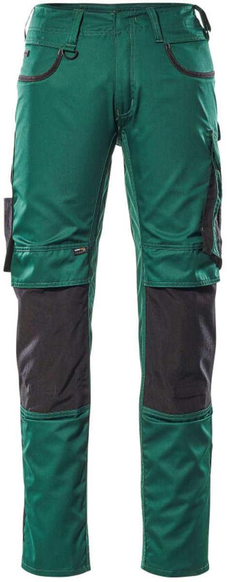 Mascot Unique Broek met kniezakken 13079-230 - Groen/Zwart - C54 - 76