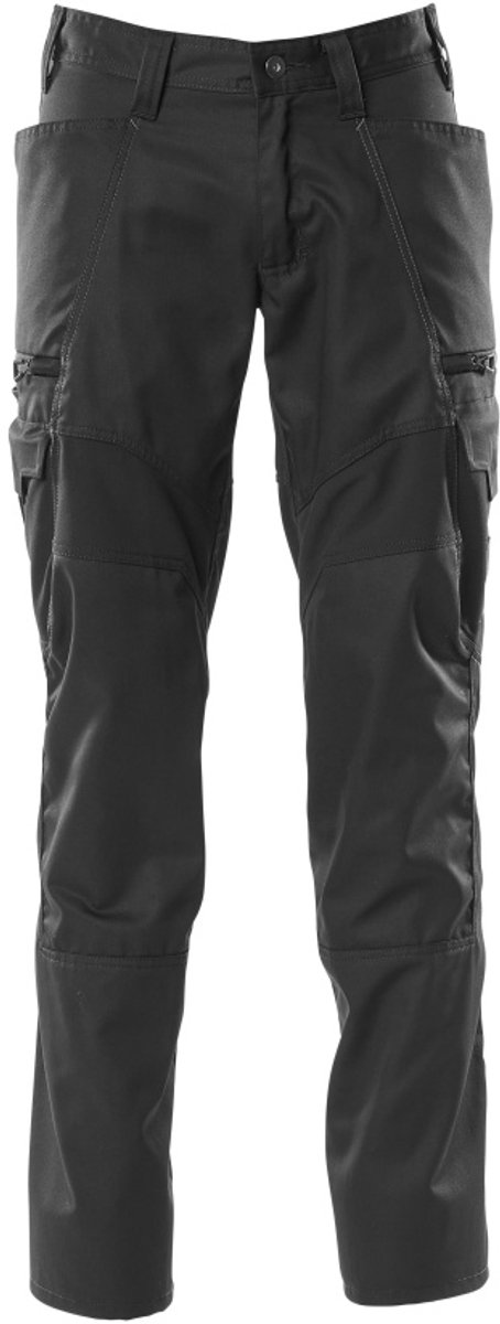 Mascot Accelerate Broek met dijbeenzakken 18679-442 - Zwart - C56 - 90