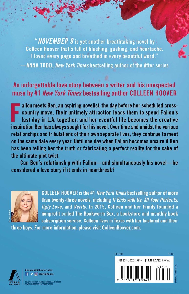 November 9 - back cover