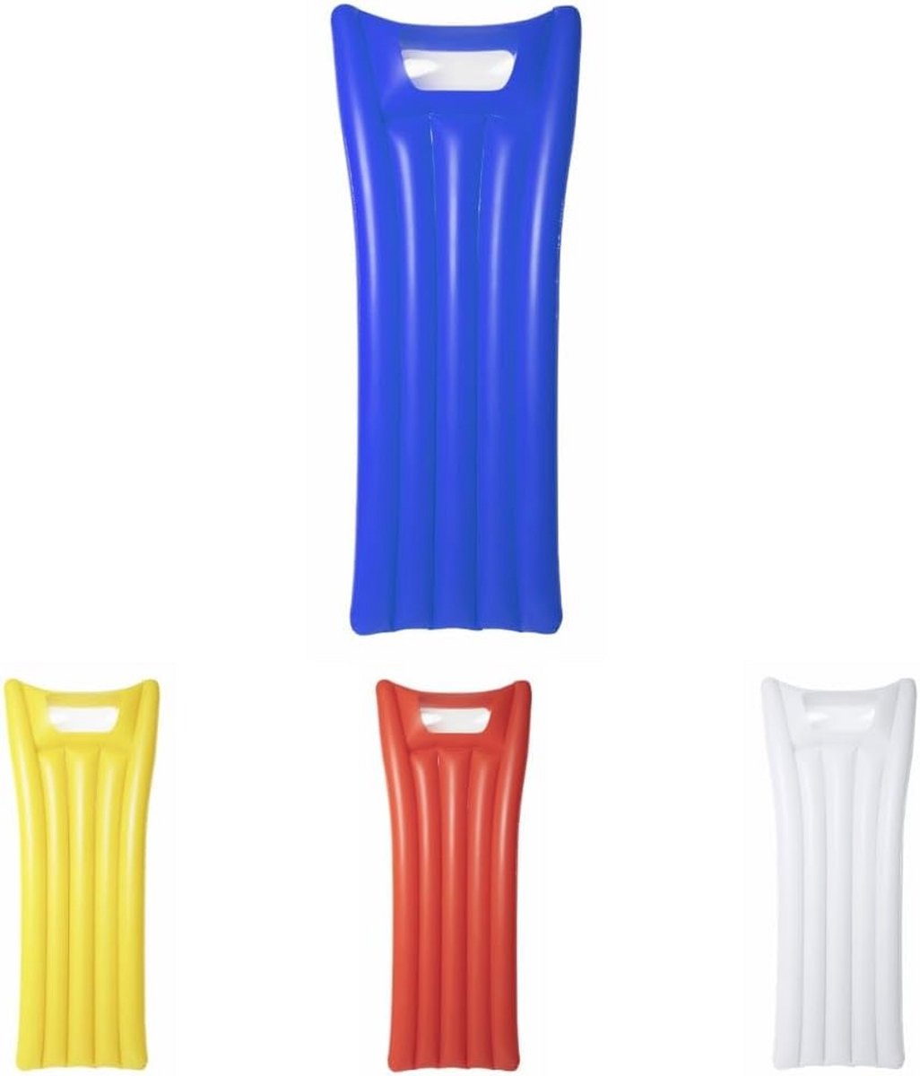 Opblaasbare luchtmatras voor zwembad of strand - 180 x 70 cm, verschillende modellen, comfortabel en duurzaam