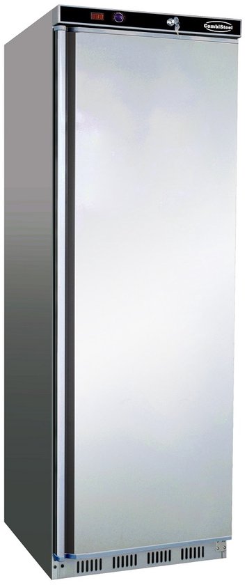 Combisteel Koelkast - 400L - RVS - 0°C/+8°C - Statisch + Ventilator - 600x585x1850mm - Horeca Koelkast