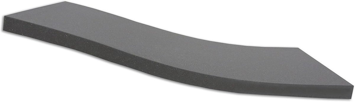 Orthopedische koudschuimmatras - H2 - 60x200x5 cm - Ideaal voor Een Gezonde Nachtrust