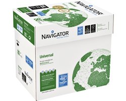 Kopieerpapier Navigator Universal Nonstop 5x500vel A4 80gr wit