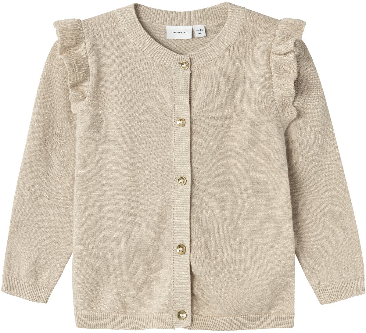 NAME IT - NMFABINNE LS KNIT CARD NOOS - Meisjes - Cardigans
