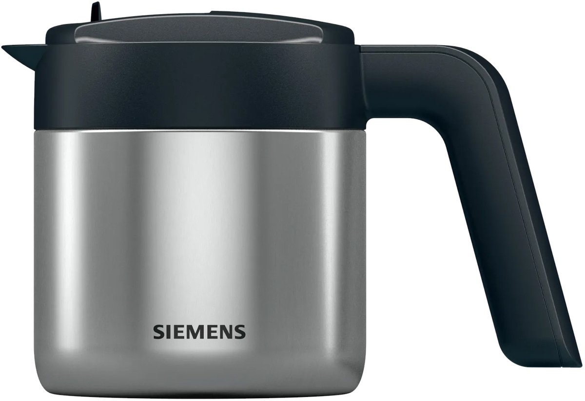 Siemens TZ40001 Geïsoleerde thermoskan EQ.Series - 1L Rvs/Zwart