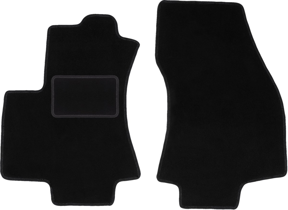 Voormatten zwart voor: Opel Zafira A minivan (1999-2005)