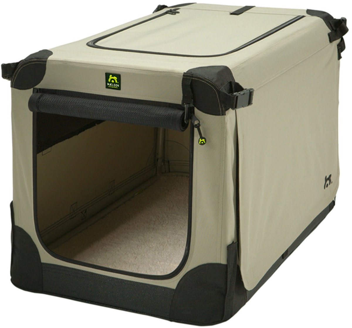 Maelson Soft Kennel™ Cover vervangingshoes voor Reisbench Softkennel Antraciet 120cm