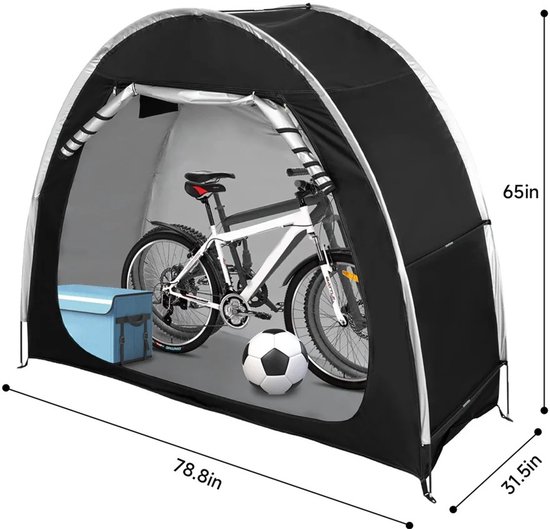 Fietsenstalling - Fietsberging - Fietsenhok - Zwart van Proline Bike Garage — afbeelding 4
