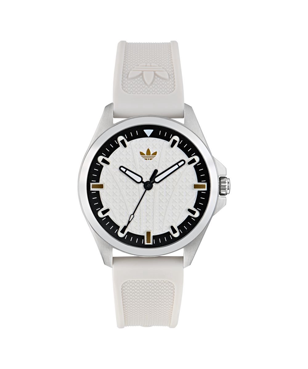 Adidas Originals Originals Iconic One AOFH25002 Horloge - Siliconen - Wit - Ø 40 mm