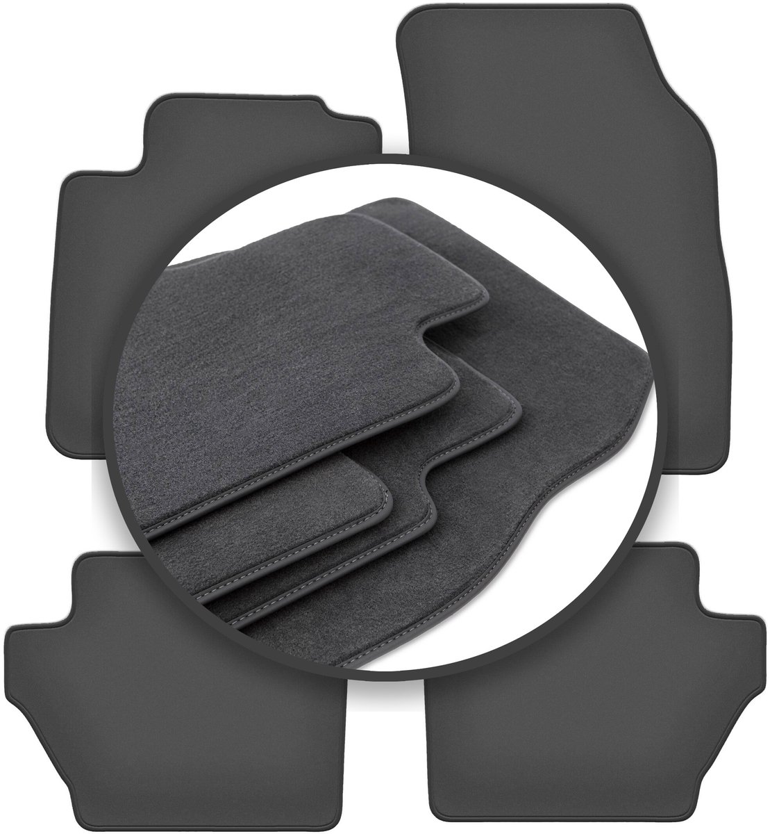 Premium automatten voor: Mazda 2 II hatchback (2007-2015)