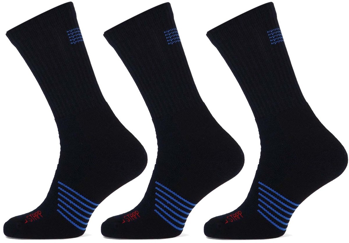 STAPP Wandelsokken Techno Bamboo 3 paar Marine Blauw