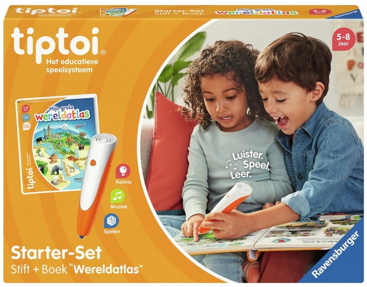 Tiptoi® starter set mijn grote wereldatlas