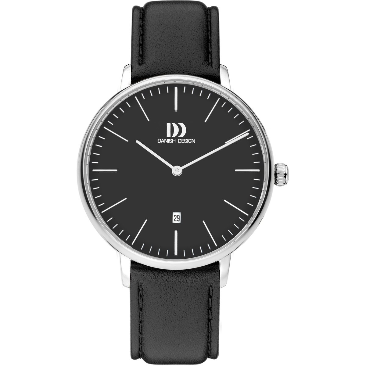 Danish Design IQ13Q1175 horloge heren - zwart - edelstaal