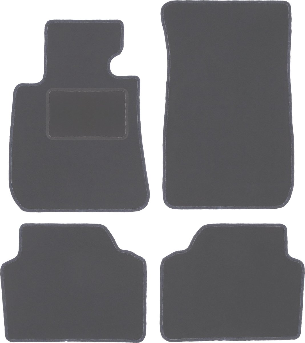 Grafiet automatten voor: BMW 1 E87 hatchback (2004-2011)