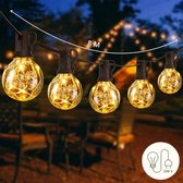 Bol.com JPro Copper 25 Warm Wit LED Lichtsnoer Buiten op Netstroom 65 meter Tuinverlichting - Buiten Lichtslinger Waterdicht en ... aanbieding