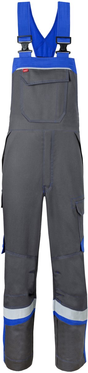 HAVEP Amerikaanse Overall 5-Safety Image+ 20288 - Charcoal/Korenblauw - 54