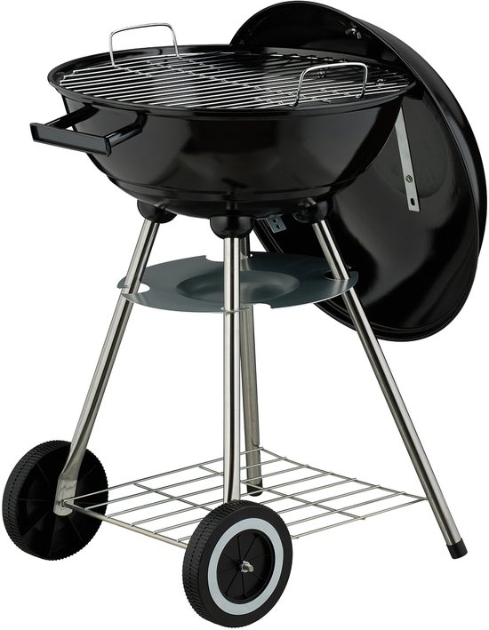 kogelbarbecue - Ø 41 cm - met wielen - opvangschaal voor as van Merkloos — afbeelding 2