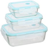 glazen bewaarbakjes blokker