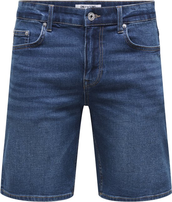 Only & Sons Weft Box Pim Denim Short Heren - Maat L