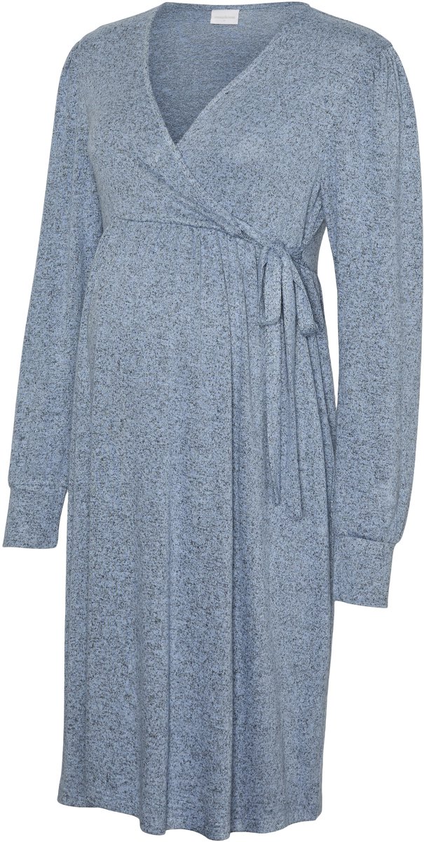 Mamalicious Mama Licious Jurk MLKIRA Zwangerschapsjurk Blauw