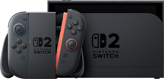 Nintendo Switch 2 - Zwart - Console - 256 GB opslag - Full HD