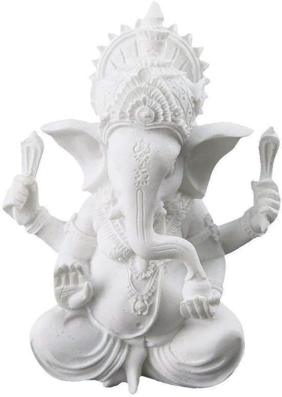 Handgemaakt Ganesha Olifantenbeeld van Zandsteen