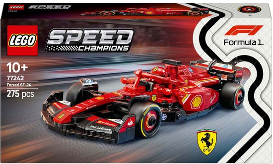 LEGO Speed Champions Ferrari SF-24 F1 Racewagen Set - 77242