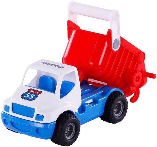 Cavallino Toys Cavallino Grip Kiepvrachtwagen met Rubberbanden, 26cm van Cavallino Toys — afbeelding 3
