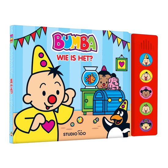 Bumba : geluidenboek - Wie is het?
