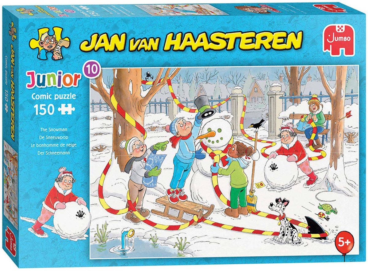 Jan van Haasteren Junior - De Sneeuwman - 150 stukjes - Legpuzzel — afbeelding 7