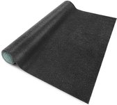 FLOORDIREKT Gazontapijt Farbwunder - Antraciet - Ideaal voor Balkon en Terras - 100 x 150 cm