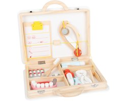 Small Foot - Houten Dokter en Tandarts 2in1 Set in Koffer
