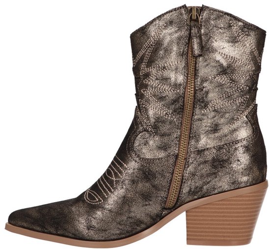 Botte Western dorée pour femme La Strada - taille 36