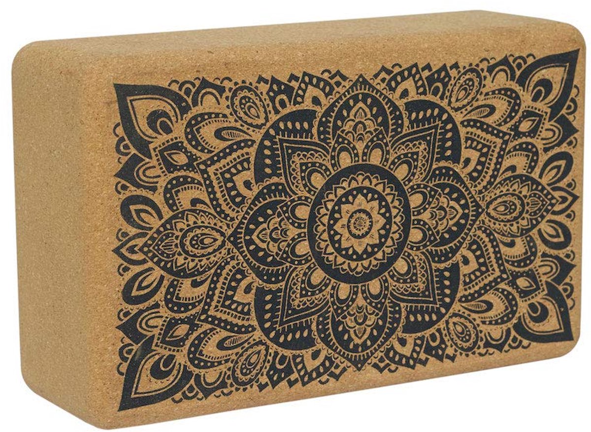 Ibenzoa® Milieuvriendelijke Natuurlijke Kurk Yogablokken met Uitstekende Grip en Stevigheid voor Yoga en Fitness