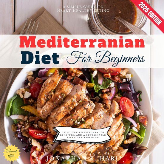Mediterranean Diet for Beginners: - cover