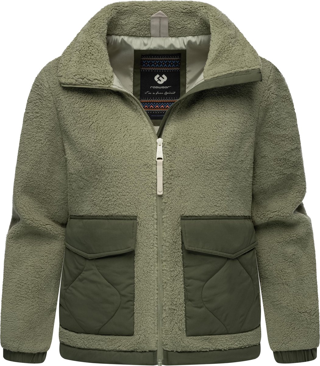 Ragwear Dames Pluche jas Arctika