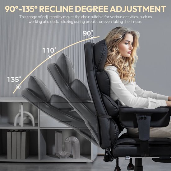 Gaming Stoel - Ergonomische Bureaustoel - Stoelen - Bureaustoelen - Suède Stof