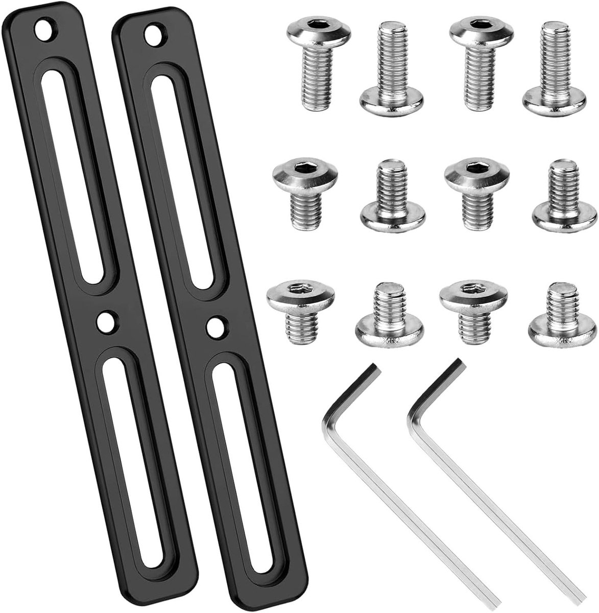 Nordivar - Set van 2 Flesbevestigingsadapters voor Fietsen - Bidonhouder Adapter voor Racefietsen en Mountainbikes
