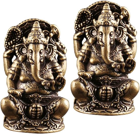 Trankielo Ganesh Beeldje - Set van 2