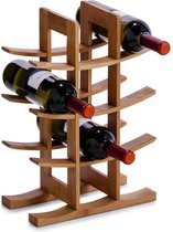 Zeller - Wine Rack, bamboo