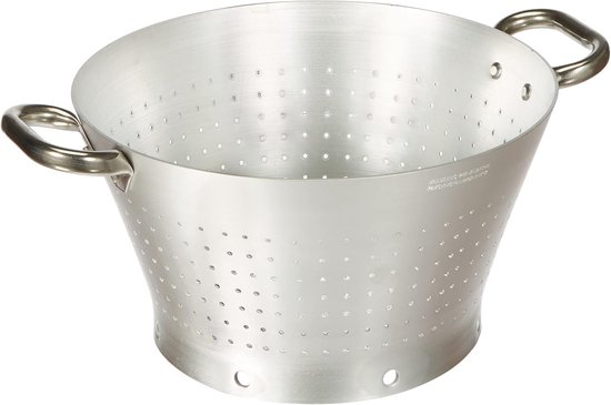 Pentole Agnelli Professioneel aluminium 3 mm conisch vergiet, diameter 22 cm