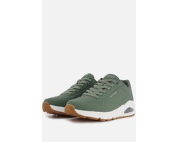 Skechers Uno - Stand On Air - Heren Sneakers - Olijfgroen