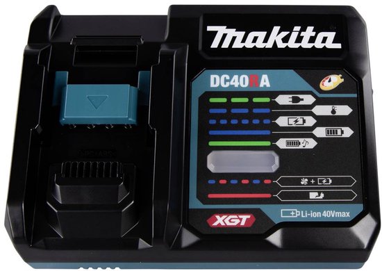 Makita DC 40 RA 40 V max. snellader XGT LXT ( 191E07-8 ) voor Li-Ion ...