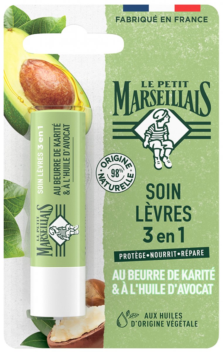 Goedkoopste Le Petit Marseillais 3in1 Lip Care 4,9 g