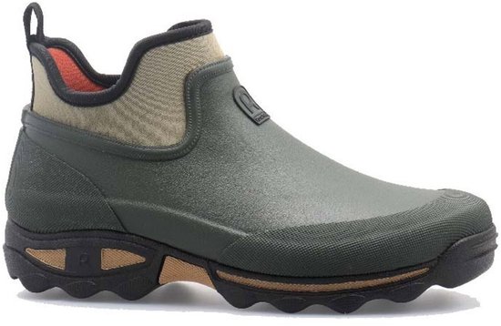 Rouchette Clean Land rubberlaarzen voor heren, waterdicht, korte schacht, neopreen, kaki, 44 EU Rouchette Clean Land rubberlaarzen voor heren, waterdicht, korte schacht, neopreen, kaki, 44 EU