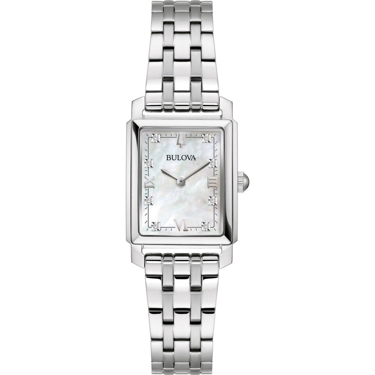 Bulova Sutton 96P244 Horloge - Staal - Zilverkleurig - Ø 23 mm